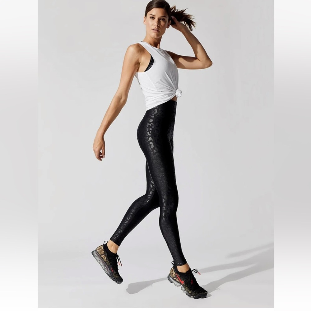 CARBON38 Full-Length Legging Leopard Takara Shine
